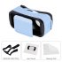 compact lightweight 3D VR headset lets you use the power fo your phone to enjoy the world of 3D wherever you go  
