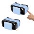 compact lightweight 3D VR headset lets you use the power fo your phone to enjoy the world of 3D wherever you go  