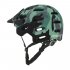 crash helmet MTB Road Cycling Helmet Ultralight Breathable Bike Riding Helmet Head Adjustable Visor Helmet red L  58 62CM 
