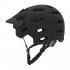crash helmet MTB Road Cycling Helmet Ultralight Breathable Bike Riding Helmet Head Adjustable Visor Helmet red L  58 62CM 