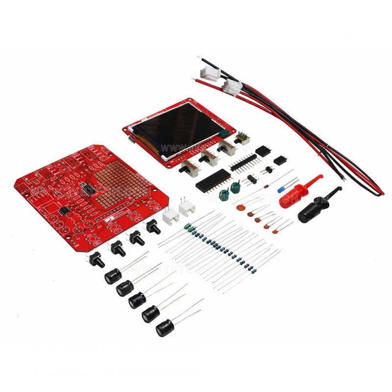 DSO 138 Mini Oscilloscope DIY Handheld Portable USB Digital Storage finished product with shell