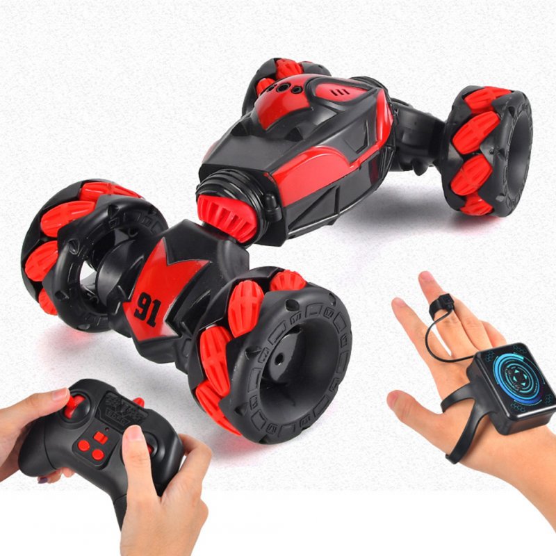 Remote Control Deformation Car with Light Gesture Induction Off-road Twisting Car 