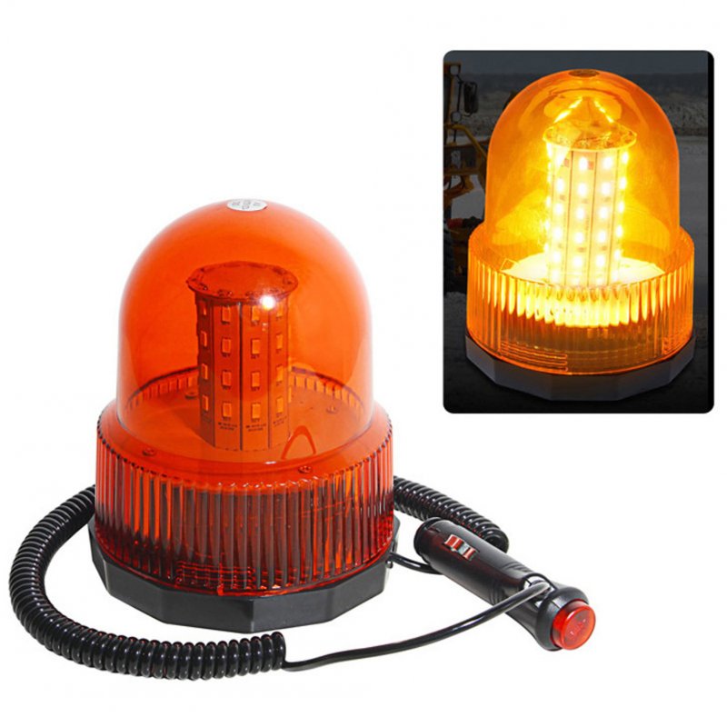 Car LED Strobe Light 40LED 20W Vehicle Police Led Strobe Rotating Warning Light Led Flashing Emergency Beacon Lamp 
