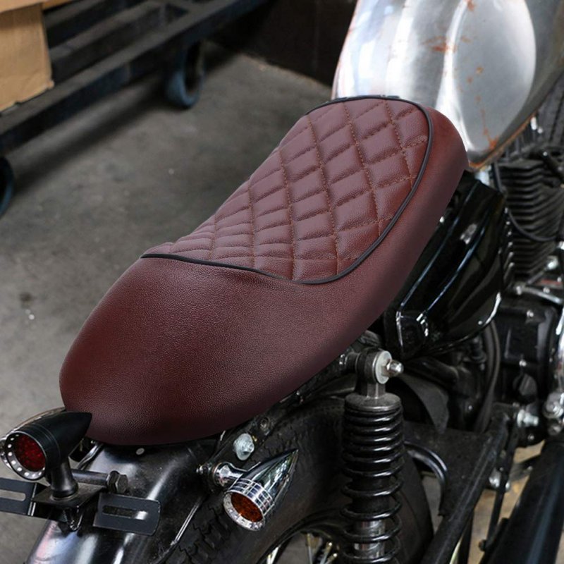Vintage Hump Saddle Motorcycle Seat Retro Scramble Cafe Racer Seat Flat For Honda for Yamaha 