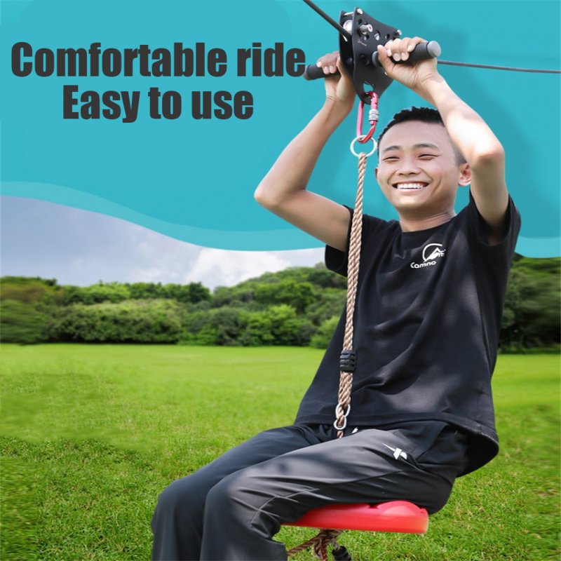 Strong Load-bearing Disc  Swing Adjustable Rope Extreme Challenge Sports Entertainment Equipment Indoor Outdoor Kids Baby Playground as picture show