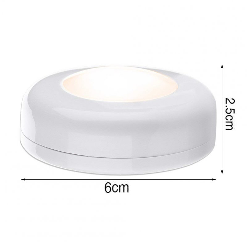 Remote Control Dimming Night  Light Timing Tap Control Closet Lamp With Adhesive Tape For Home Decoration 