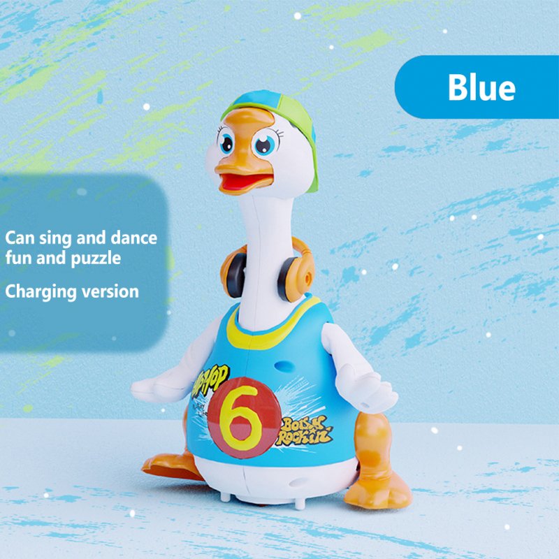 Swinging Goose Toy Children Electric Singing Dancing Goose Early Educational Toy 
