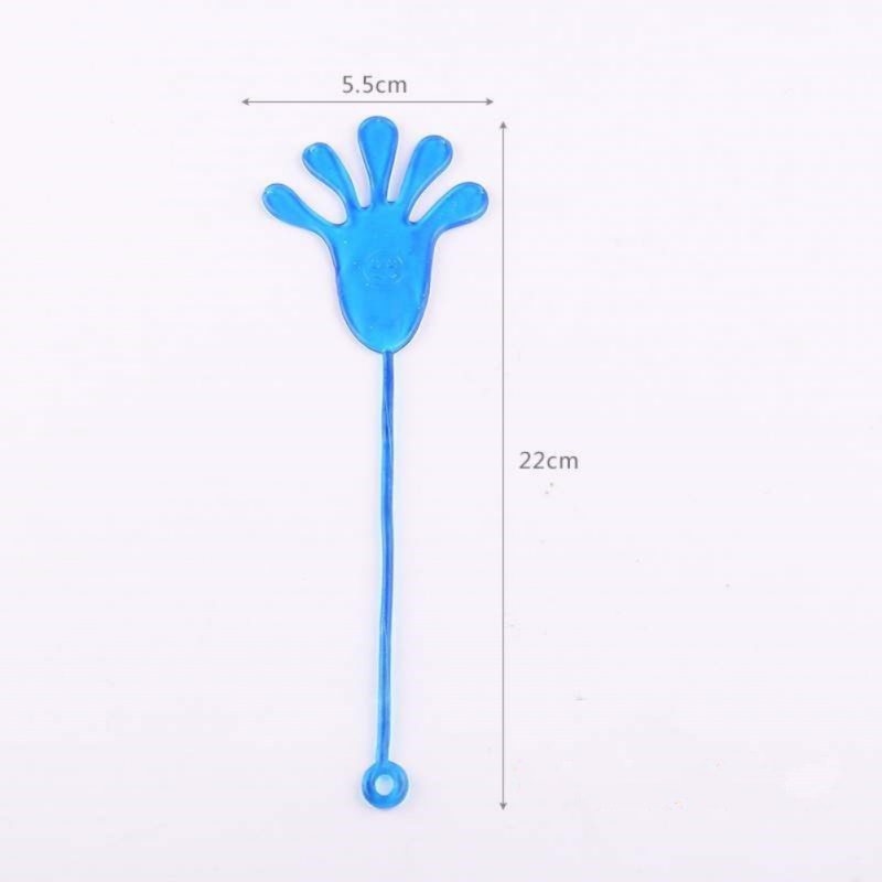 Plastic Elasticity Flexible Stretchable Sticky Palm Climbing Wall Creative Tricky Toy 