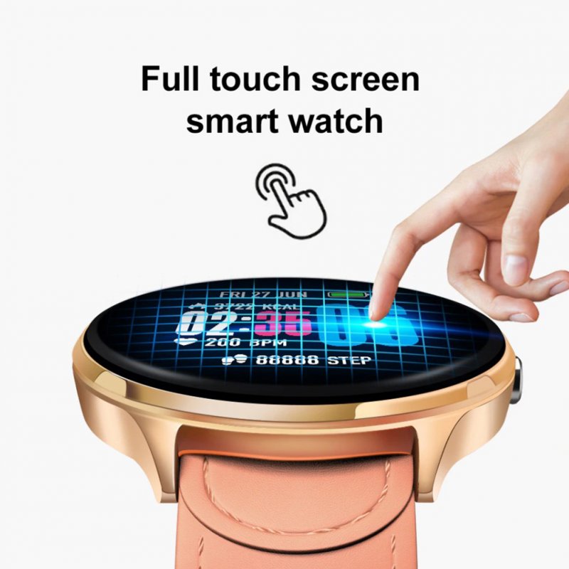 Original LEMFO V12 Full Touch Smart Watch Waterproof Heart Rate Monitoring Blood Pressure Smart Wristband 