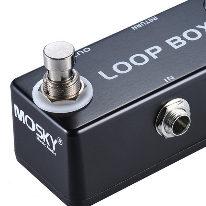 Mosky Loop Box Mini Guitar Effect Pedal Switcher Channel Selection True Bypass 