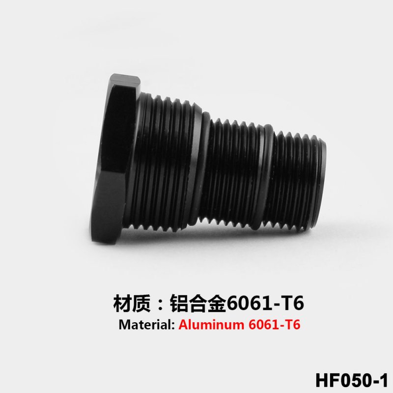 1pcs 1/2-28 to 3/4-16, 13/16-16, 3/4NPT Automotive Threaded Oil Filter Adapter Black 1/2-28 to 3/4-16, 13/16-16, 3/4NPT