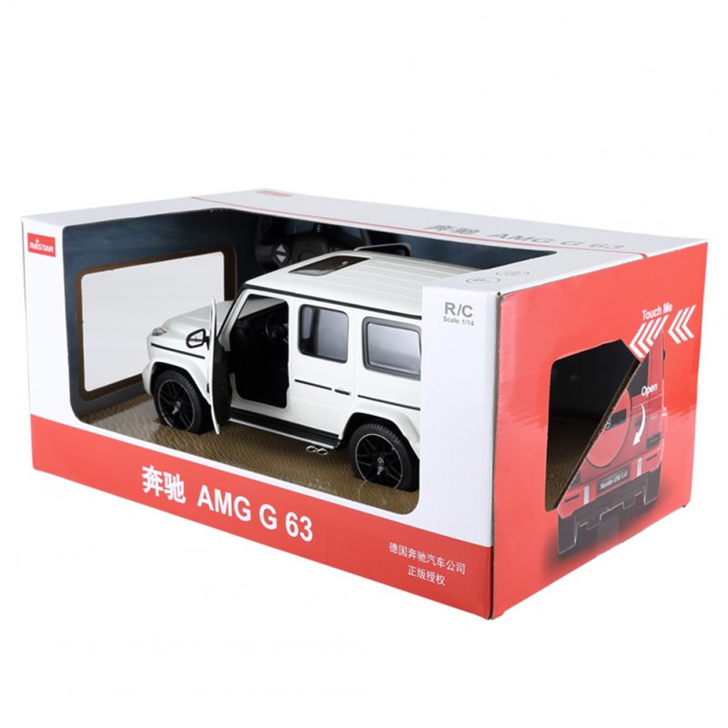 1:14 G63AMG Remote Control Car Openable Door Usb Rechargeable Off-road Vehicle Kids RC Car Model Red