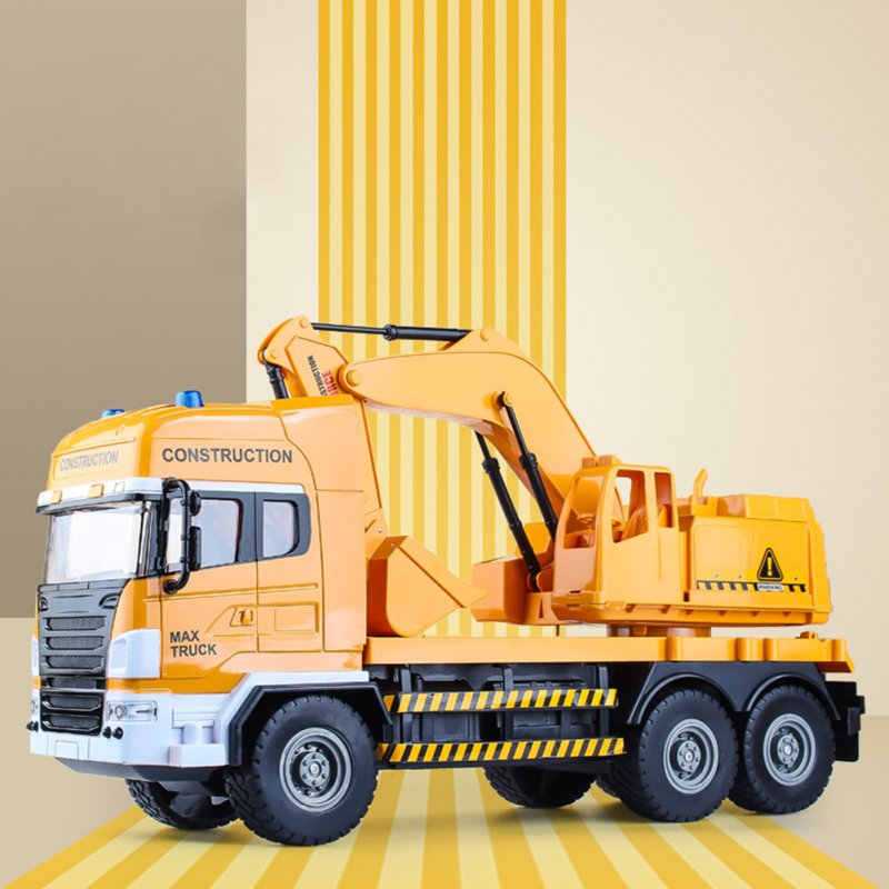 Remote Control Excavator Transport Truck Engineering Crane Engineering Vehicle Model Toys 