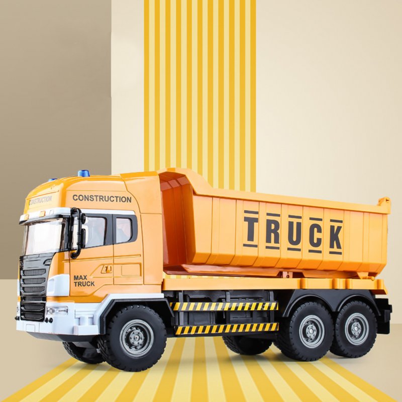 Remote Control Excavator Transport Truck Engineering Crane Engineering Vehicle Model Toys 