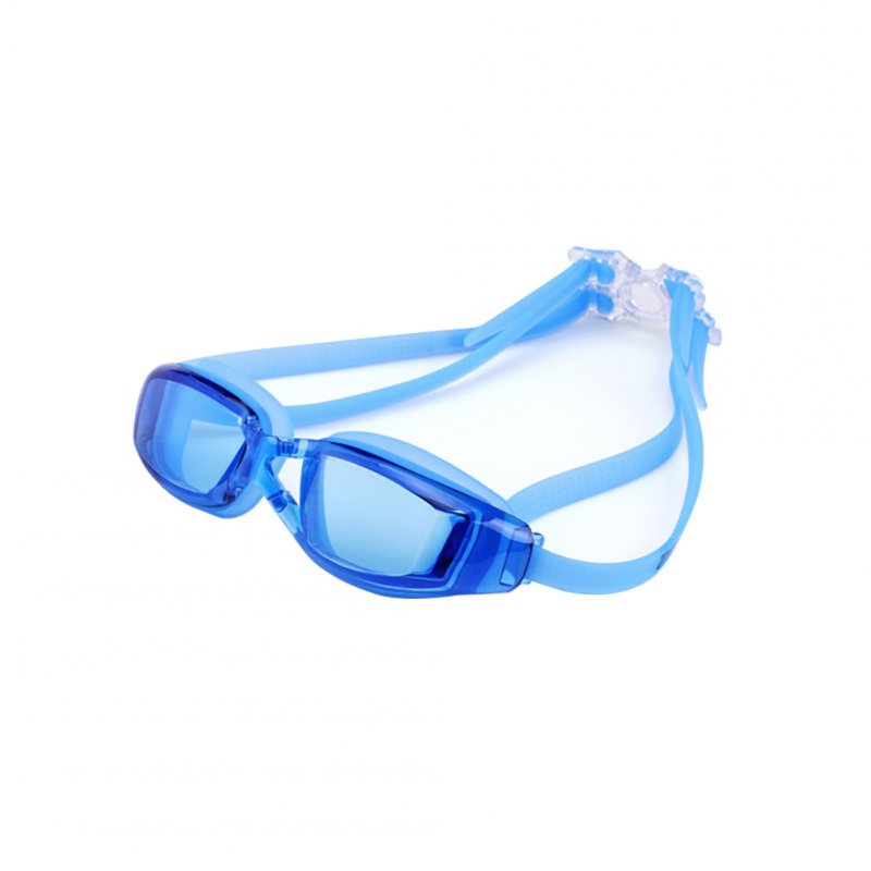 Men Women Swimming Goggles Professional Waterproof Anti-fog HD Large Frame Swimming Glasses Swim Eyewear
