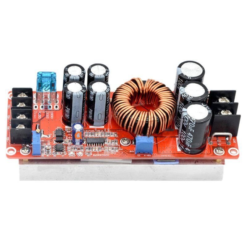 1200W 20A DC Converter Boost Car Step-up Power Supply Module 8-60V to 12-83V
