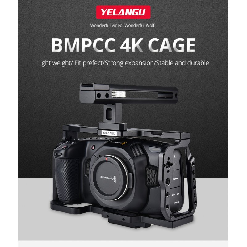 Full Camera Cage for BMPCC 4K/6K Camera Accessories