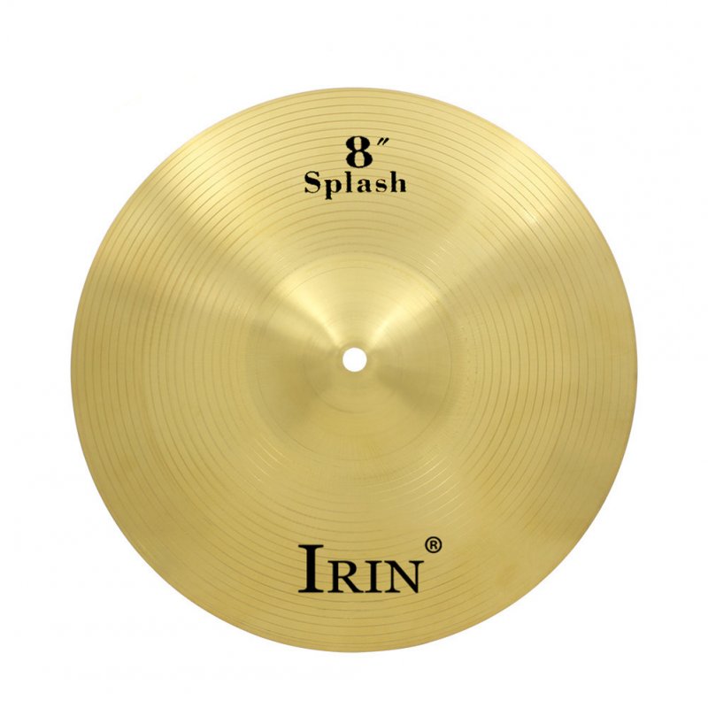 IRIN 8/12/14 Inch Brass Alloy Crash Ride Hi-Hat Cymbal  