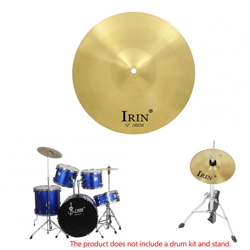 IRIN 8/12/14 Inch Brass Alloy Crash Ride Hi-Hat Cymbal  