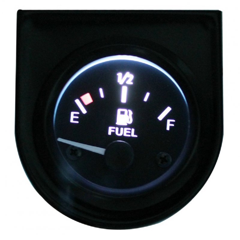 52mm Universal Fuel  Level  Gauge With Led Backlight 12v Durable Anti-rust Car Fuel Tank Meter For Car Rv Yacht Boat Motorcycle 