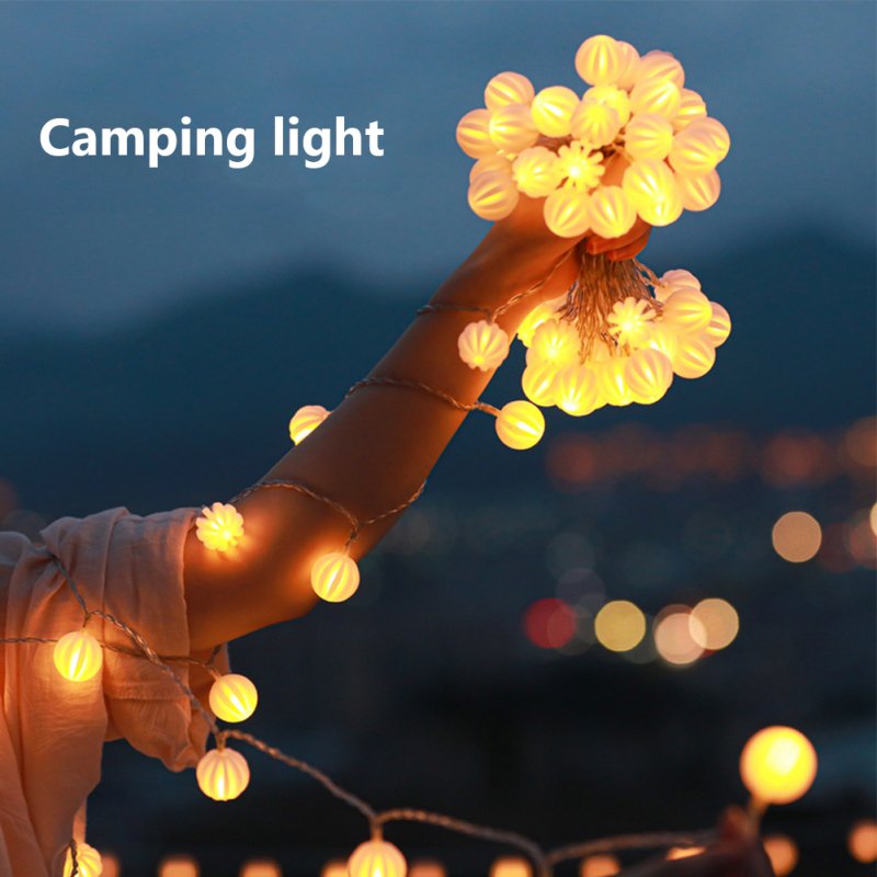 LED Ball Fairy String With 20 / 40 LED Bulbs Indoor Outdoor String Lights For Bedroom Christmas Decoration Patio Wedding 3m / 5m 2.5cm 3 meters 20 lights
