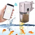 Automatic Fish Feeder Rose Pink L