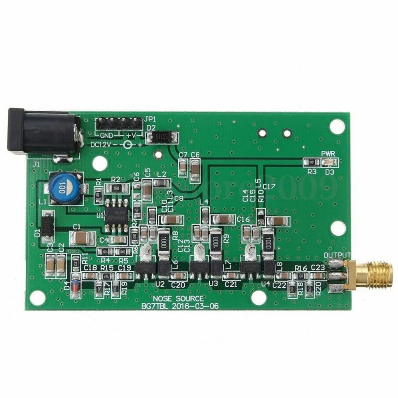 0.001-3000mhz Noise  Source Dc12v Power Supply Simple Spectrum Tracking Signal Generator 
