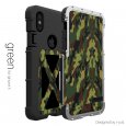 Metal Mobile Phone Case For iPhone X (Green)