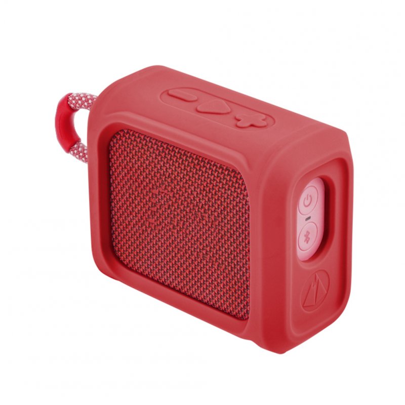 Portable Speaker Protective Sleeve Bracket Silicone Case Compatible For Jbl Go3 Audio Storage Shell Outdoor Stand 