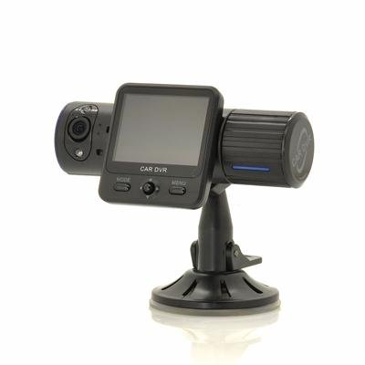 Dual Camera Car DVR with Nightvision