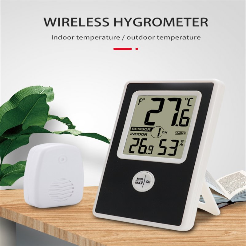 Accurate Ts-ws-43 Wireless Electronic  Thermometer  Hygrometer Temperature Humidity Monitor Meter 