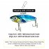 fishing lure 10 20g 3D Eyes Metal Vib Blade Lure Sinking Vibration Baits Artificial Vibe for Bass Pike Perch Fishing Green pattern 20g
