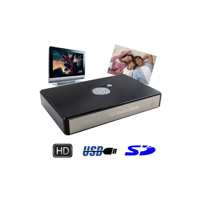 Memory Card and Flash Drive Media Player for TV