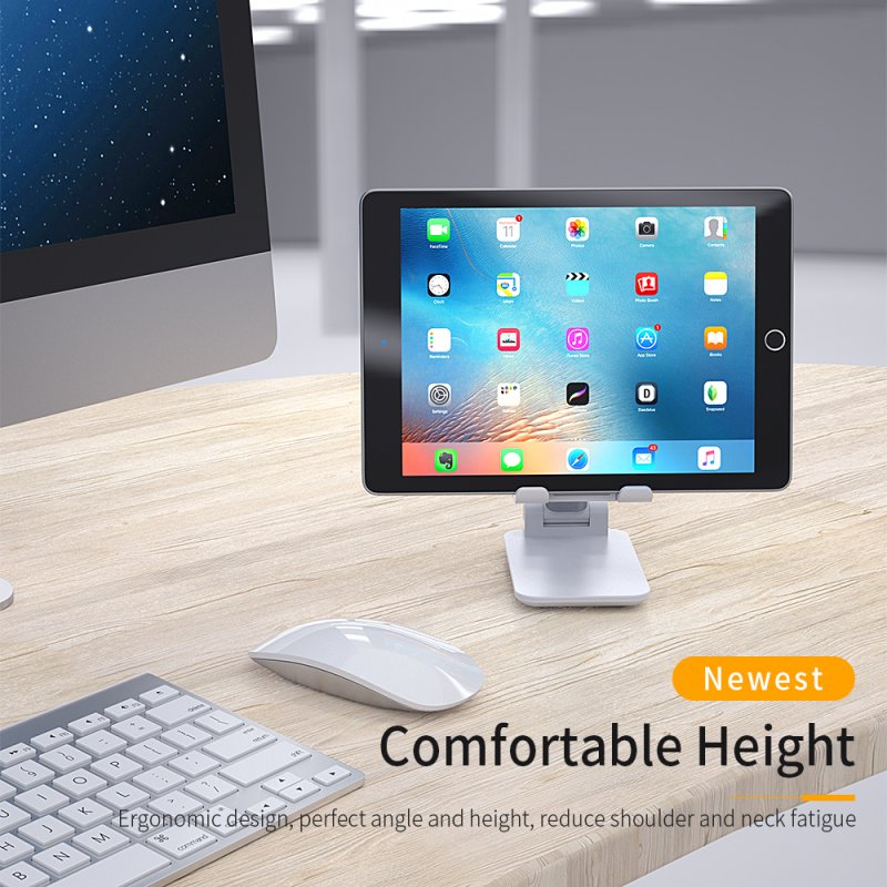 Foldable Phone Stand Metal Cellphone Holder Adjustable Desk Bracket Smartphone Mount Universal for iOS/Android Moble Phone 