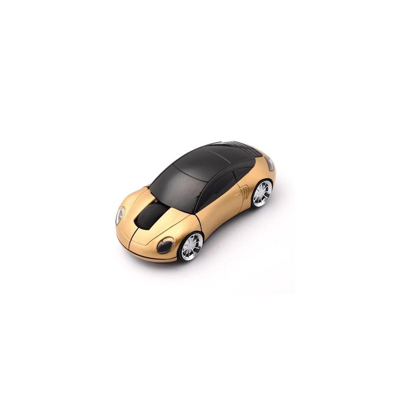 Mini Car Shape 2.4G Wireless Mouse Receiver with USB Interface for Notebooks Desktop Computers 