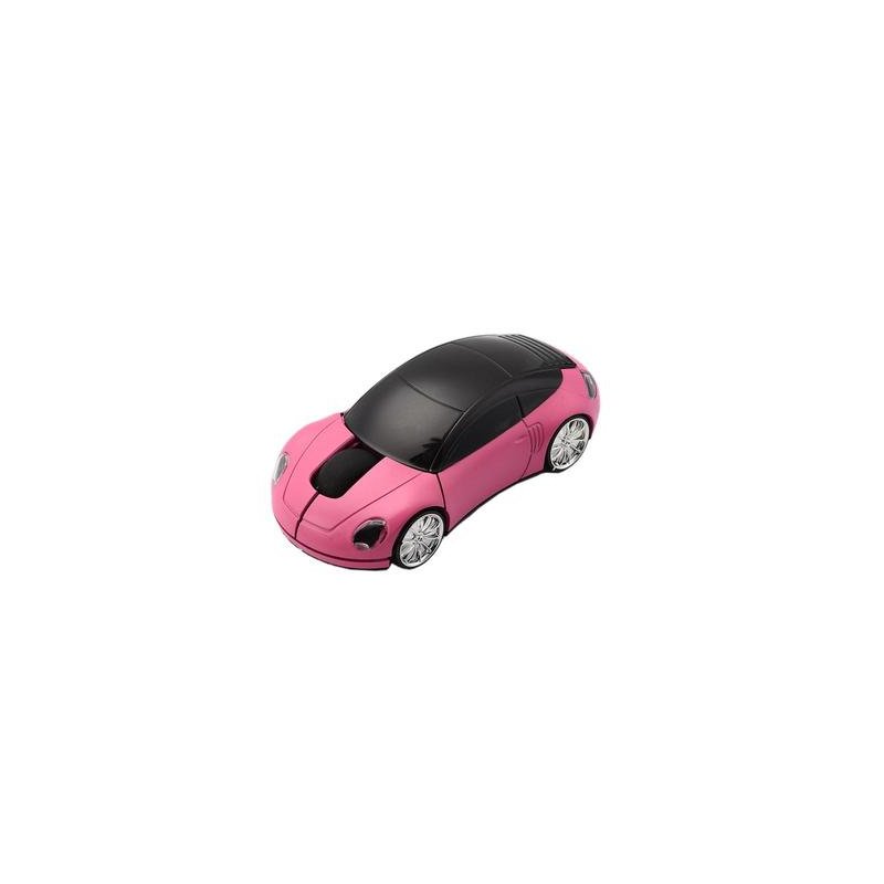 Mini Car Shape 2.4G Wireless Mouse Receiver with USB Interface for Notebooks Desktop Computers 