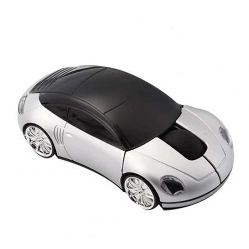 Mini Car Shape 2.4G Wireless Mouse Receiver with USB Interface for Notebooks Desktop Computers 