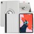 for Apple iPad Pro 11   12 9 3rd Gen 2018 360 Rotating Leather Smart Case Cover sky blue