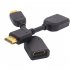 for HDMI Extension Cable Male to Female Converter Gold plated Digital Cable 10cm black