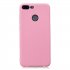 for HUAWEI Honor 9 lite Cute Candy Color Matte TPU Anti scratch Non slip Protective Cover Back Case dark pink
