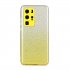 for HUAWEI P20 LITE P30 LITE P40 LITE Nova6SE Nova 7i Phone Case Gradient Color Glitter Powder Phone Cover with Airbag Bracket yellow