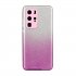 for HUAWEI P20 LITE P30 LITE P40 LITE Nova6SE Nova 7i Phone Case Gradient Color Glitter Powder Phone Cover with Airbag Bracket purple