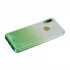 for HUAWEI P20 LITE P30 LITE P40 LITE Nova6SE Nova 7i Phone Case Gradient Color Glitter Powder Phone Cover with Airbag Bracket green