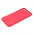 for HUAWEI Y5 2018 Cute Candy Color Matte TPU Anti scratch Non slip Protective Cover Back Case dark pink