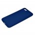 for HUAWEI Y5 2018 Cute Candy Color Matte TPU Anti scratch Non slip Protective Cover Back Case Navy