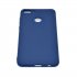 for HUAWEI Y9 2018 Lovely Candy Color Matte TPU Anti scratch Non slip Protective Cover Back Case Navy