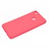 for HUAWEI Y9 2018 Lovely Candy Color Matte TPU Anti scratch Non slip Protective Cover Back Case Light pink