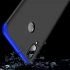 for HUAWEI Y9 2019 Ultra Slim PC Back Cover Non slip Shockproof 360 Degree Full Protective Case Blue black blue HUAWEI Y9 2019