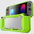 for Nintend Switch Case Rugged Protective Hard Shell green
