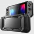 for Nintend Switch Case Rugged Protective Hard Shell Transparent